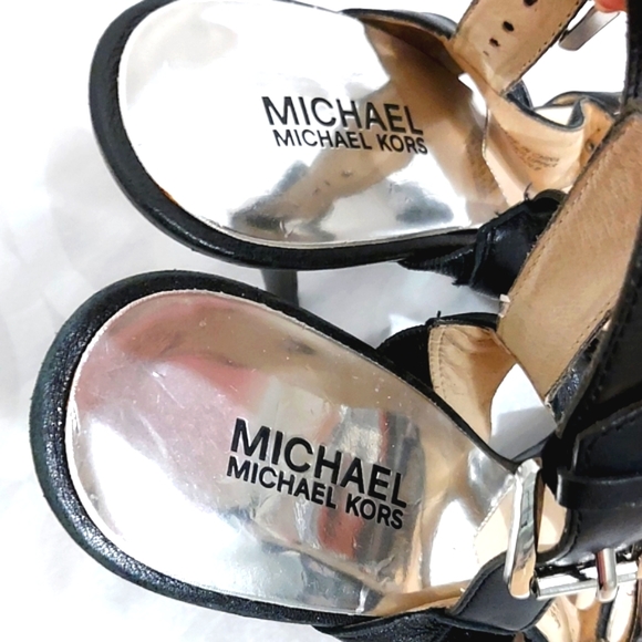 🖤 Michael Kors Black Heels Women’s Size 9 - Picture 4 of 5